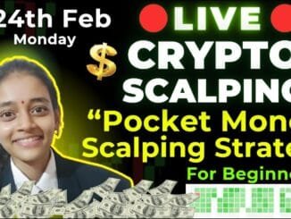 🔴CRYPTO Live trading 24th FEB Scalping Strategy for beginners #crypto #livetrading bitcoin #bitcoin