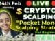 🔴CRYPTO Live trading 24th FEB Scalping Strategy for beginners #crypto #livetrading bitcoin #bitcoin