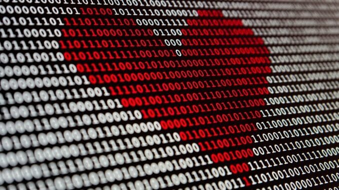 AI speech model cuts healthcare transcription errors Red heart made out of binary digits illustrating the launch of Nova-3 Medical by Deepgram, an AI speech-to-text (STT) model tailored for transcription in the demanding environment of the healthcare sector.