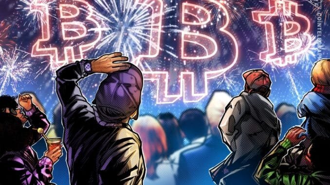 Bitcoin logo shines over Austin, Texas, as Gemini sets new Bitcoin logo shines over Austin, Texas, as Gemini sets new world record