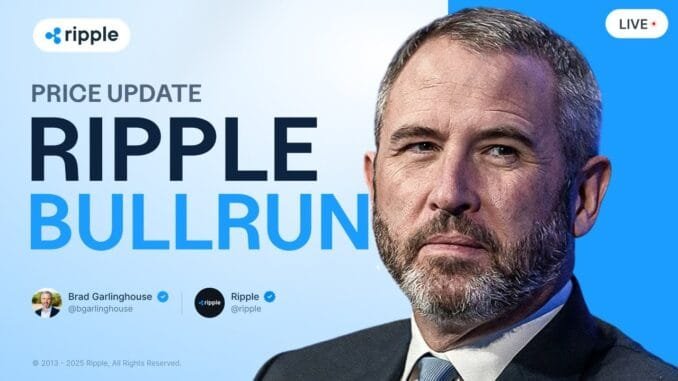 Brad Garlinghouse: RIPPLE BULL RUN CONFIRMED! XRP PRICE PREDICTION