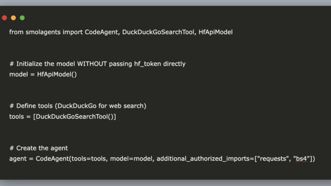 Step by Step Guide to Build an AI Research Assistant Step by Step Guide to Build an AI Research Assistant with Hugging Face SmolAgents: Automating Web Search and Article Summarization Using LLM-Powered Autonomous Agents