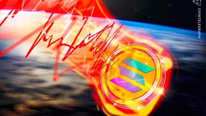 Why is Solana (SOL) price down today? Why is Solana (SOL) price down today?
