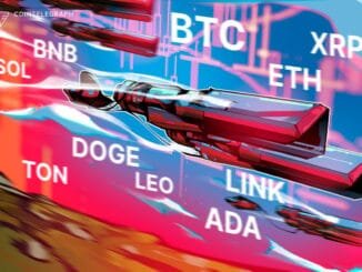 BTC, ETH, XRP, BNB, SOL, DOGE, ADA, TON, LEO, LINK