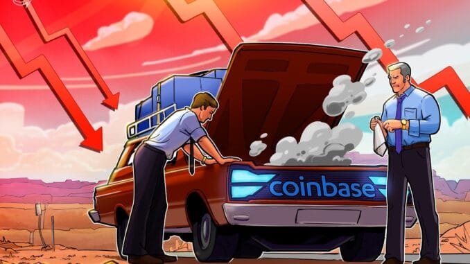 Coinbase sees worst quarter since FTX collapse amid industry bloodbath Coinbase sees worst quarter since FTX collapse amid industry bloodbath