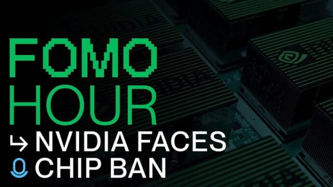 Crypto dips, China open to Tariff talks, Nvidia faces chip Crypto dips, China open to Tariff talks, Nvidia faces chip ban