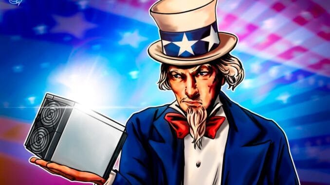 Crypto miner backs US senator's efforts to incentivize using flared Crypto miner backs US senator's efforts to incentivize using flared gas