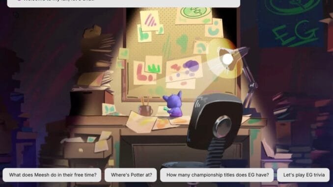 Evil Geniuses and Theta Labs launch AI chatbot based on Evil Geniuses and Theta Labs launch AI chatbot based on esports mascot Meesh