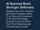 Researchers from AWS and Intuit Propose a Zero Trust Security Framework to Protect the Model Context Protocol (MCP) from Tool Poisoning and Unauthorized Access