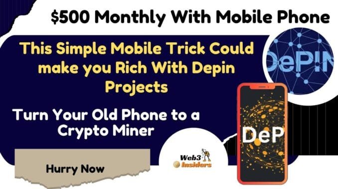 Turn Your Phone into a $500/Month Crypto Mining Machine – No Experience Needed!