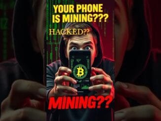 5 Million Phones Hacked for Bitcoin – Are You Next? #bitcoin #mining #cryptoscams #shorts