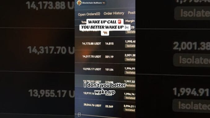 This is a wake up call #crypto #helpmemakethismakesense #duet #bitcoin #crypto #cryptonews