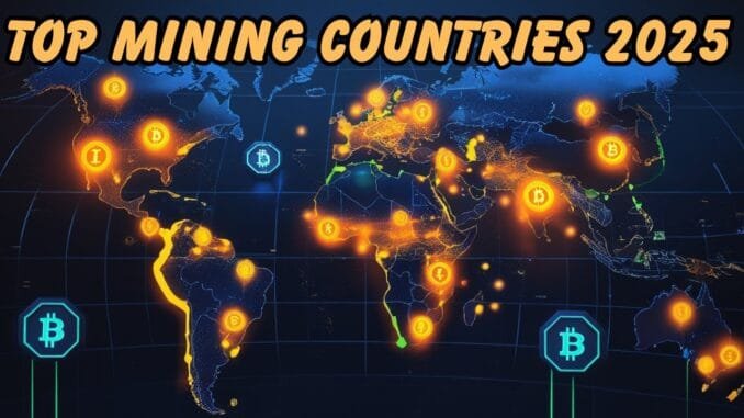 ⛏️💰Best Countries for Crypto Mining 2025 Data-Driven Guide