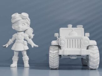 A model for 'art-grade' 3D assets