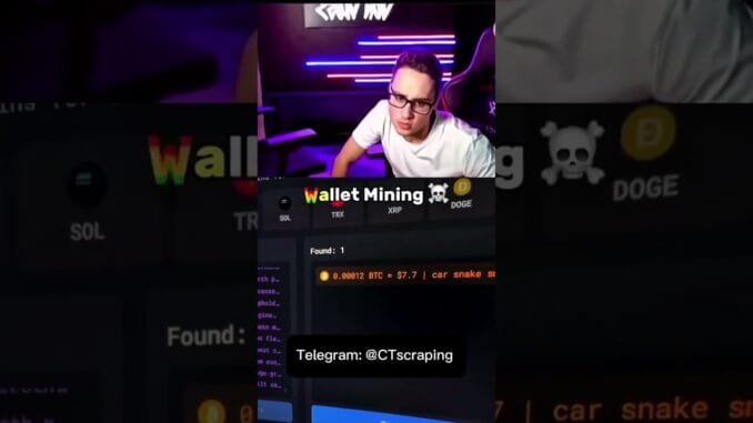 Abandoned wallet mining software #shorts #ytshorts #crypto #cryptonews #bitcoin  #trending #bitcoin