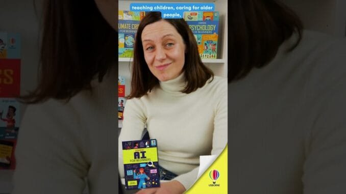 Listen to Usborne author Rosie Hall introduce AI For Beginners 🤖
