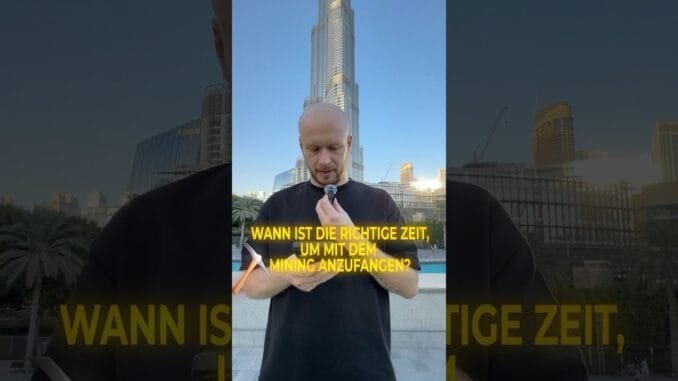 Noch grüne Ampel beim Mining? Darum ist JETZT der richtige Zeitpunkt! #kryptomining #cryptomining