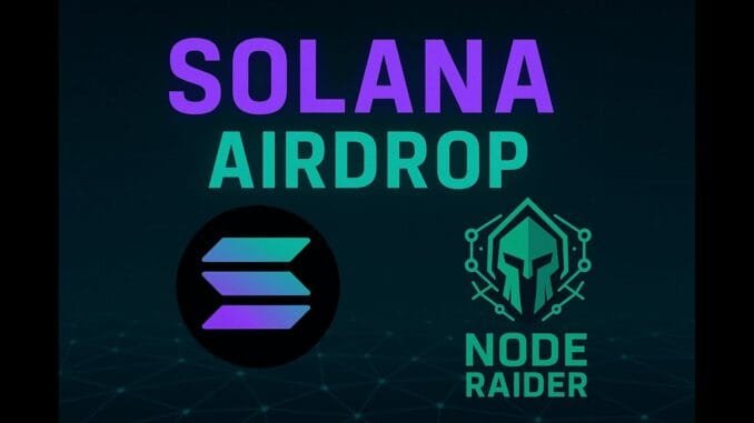 SOL AIRDROP 2025 | COMPLETE PARTICIPATION GUIDE | CRYPTO AIRDROP 🎁
