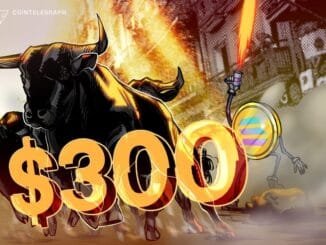 SOL Price Toward $300 Next? Solana ETF Approval Chances Near 100%.