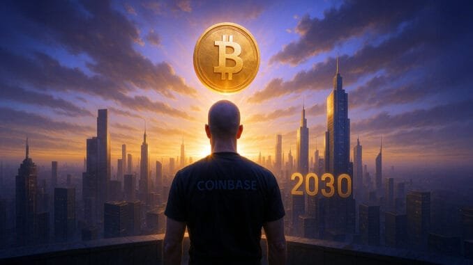 Coinbase's Brian Armstrong envisions $1 million Bitcoin by 2030 Coinbase's Brian Armstrong envisions $1 million Bitcoin by 2030
