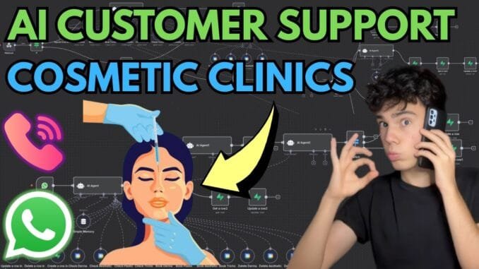 Complete AI Customer Support system for Cosmetic clinics | Beginners guide inside n8n and Vapi