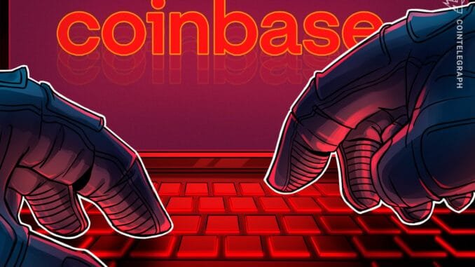 Crypto Hacker Linked to Coinbase Scam Buys More Tokens Crypto Hacker Linked to Coinbase Scam Buys More Tokens