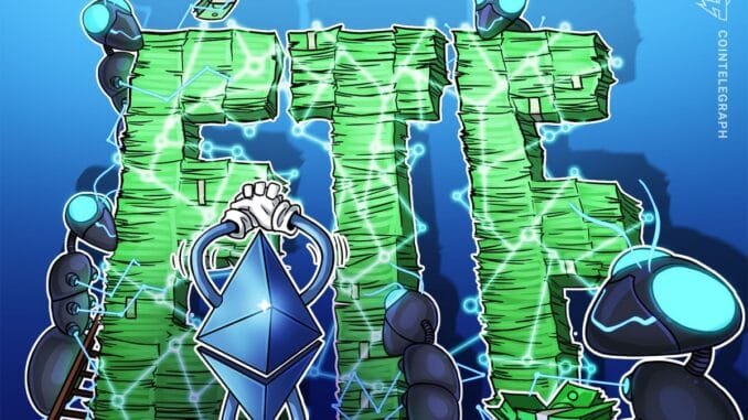 Ether ETFs Post Record $1B Inflows Ether ETFs Post Record $1B Inflows