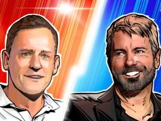 Saylor vs. Thiel: Two Different Crypto Bets