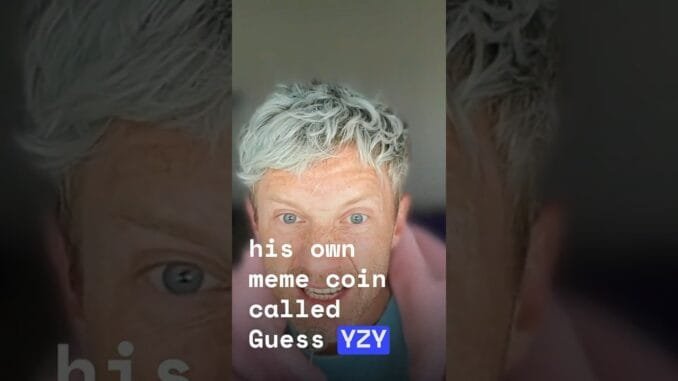 Yeezy Rug? Kanye’s Meme Coin Halves in Minutes   #yzy #nft #cryptonews