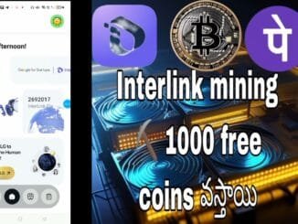#interlinknetwork free mining 😄 app  💰#crypto