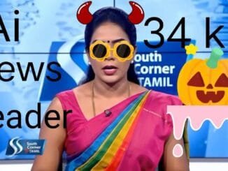 Ai news reader funny video