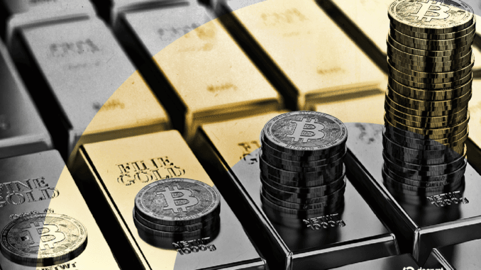 Bitcoin’s Slump Widens Safe Haven Divergence for Gold