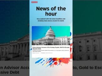 Breaking News: Putin Advisor Accuses US of Using Crypto, Gold to Escape Massive Debt #Debt
