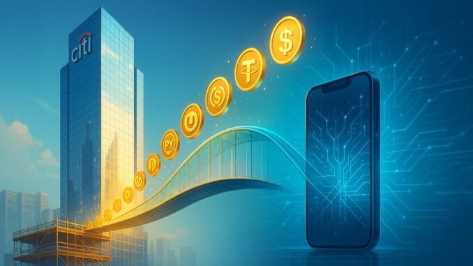 Citi raises stablecoin market projection to $1.9 trillion by 2030 Citi raises stablecoin market projection to $1.9 trillion by 2030 despite low institutional maturity