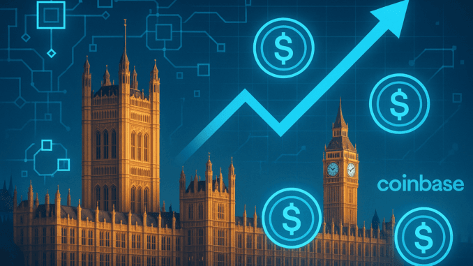 Coinbase-backed petition pushes UK on blockchain and stablecoin policy Coinbase backs UK petition urging stablecoin rules and blockchain adoption.
