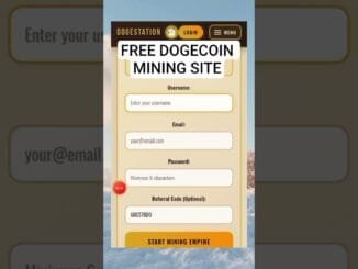 Free DOGEcoin Mining Site Review #shorts