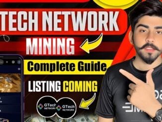 GTech Network Tutorial 2025 | Gtech Crypto Airdrop & Mining App Complete Guide | Zeeshan Tech