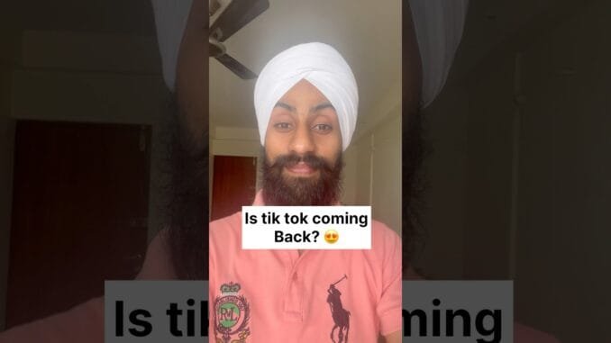 Is tiktok coming back in India? #shorts #youtubeshorts #tiktok #news #ainews #ai #breakingnews