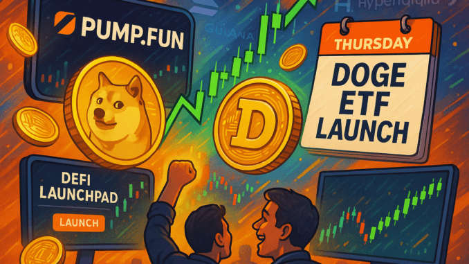 Memecoin news: Pump.fun flips Hyperliquid in revenue, DOGE ETF expected Memecoin news: Pump.fun flips Hyperliquid in revenue, DOGE ETF expected this week