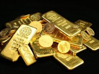 Spot gold reaches record high of $3,833 with nearly 2% gain