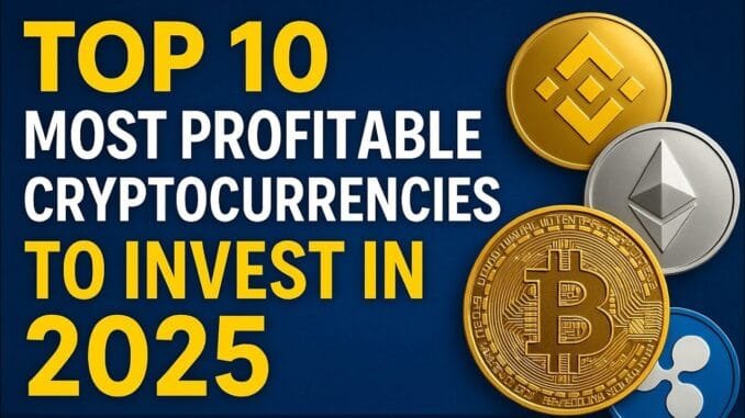 Top 10 Most Profitable Cryptocurrencies to Invest in 2025 | Best Crypto Guide