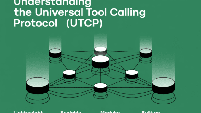 Understanding the Universal Tool Calling Protocol (UTCP) Understanding the Universal Tool Calling Protocol (UTCP)