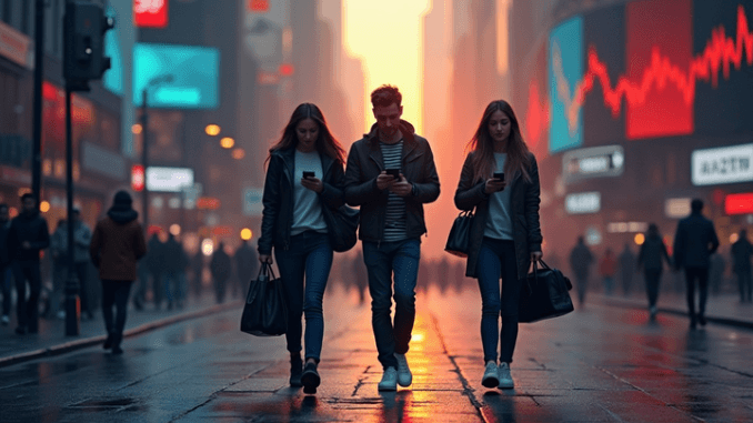 Altcoins today: Perpetual tokens shed over $1.3B as ASTER, AVNT, 3 People Walking in the City While Busy Using the Phones