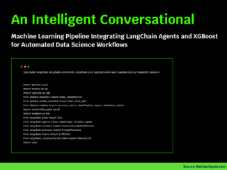 An Intelligent Conversational Machine Learning Pipeline Integrating LangChain Agents and XGBoost for Automated Data Science Workflows