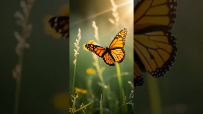 Butterfly#DreamScreenAI #ai videos #ai trends #ai news #animals #viralvideo #cute