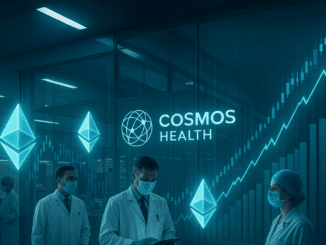 Cosmos Health expands Ethereum holdings to $1.8M under $300M digital assets facility