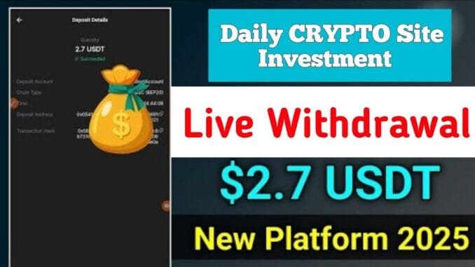 Latest USDT Website, New CRYPTO Site, best GUIDE 2025 | #usdtminingexpert #crypto2025