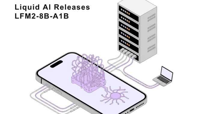 Liquid AI Releases LFM2-8B-A1B: An On-Device Mixture-of-Experts with 8.3B Params and a 1.5B Active Params per Token