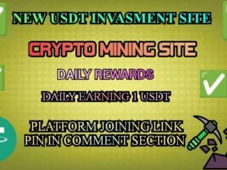 New Usdt Staking invasment Site Crypto mining platform Daily Rewards Daily Earning 1 Usdt