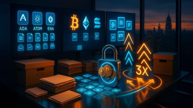 REX-Osprey and Defiance file 27 crypto ETFs, including staking and REX-Osprey and Defiance file 27 crypto ETFs, including staking and 3x leverage